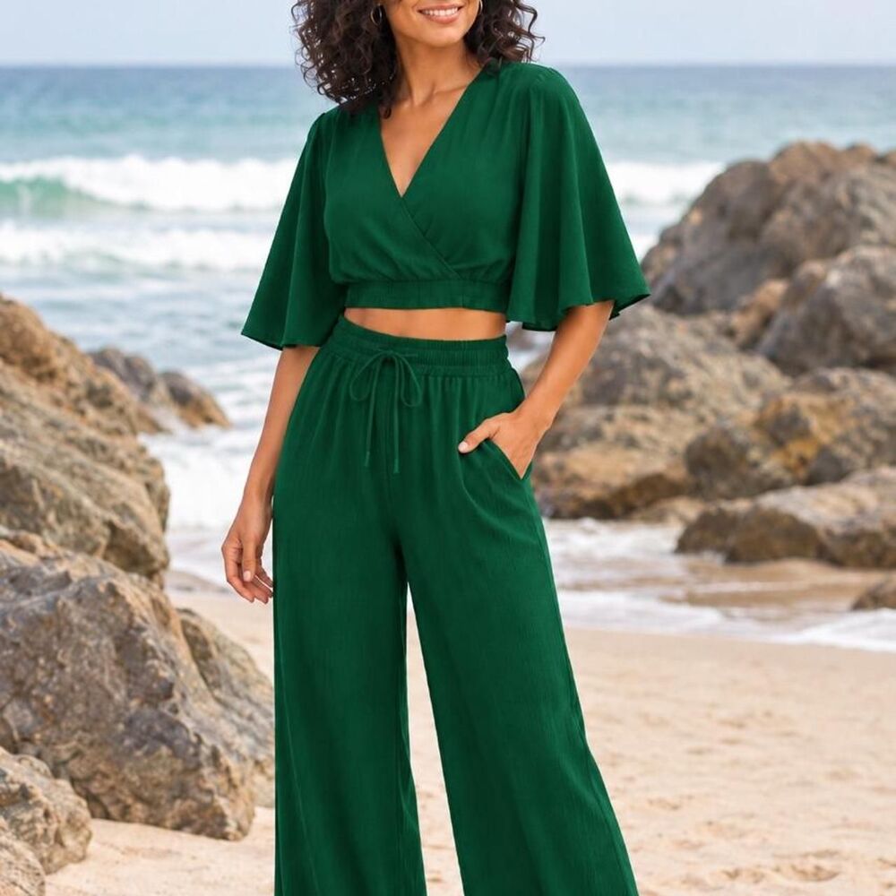 Women's Green Jumpsuit